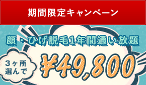 期間限定キャンペーン