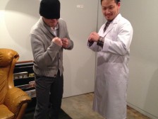 ひげ胸腹脱毛の人